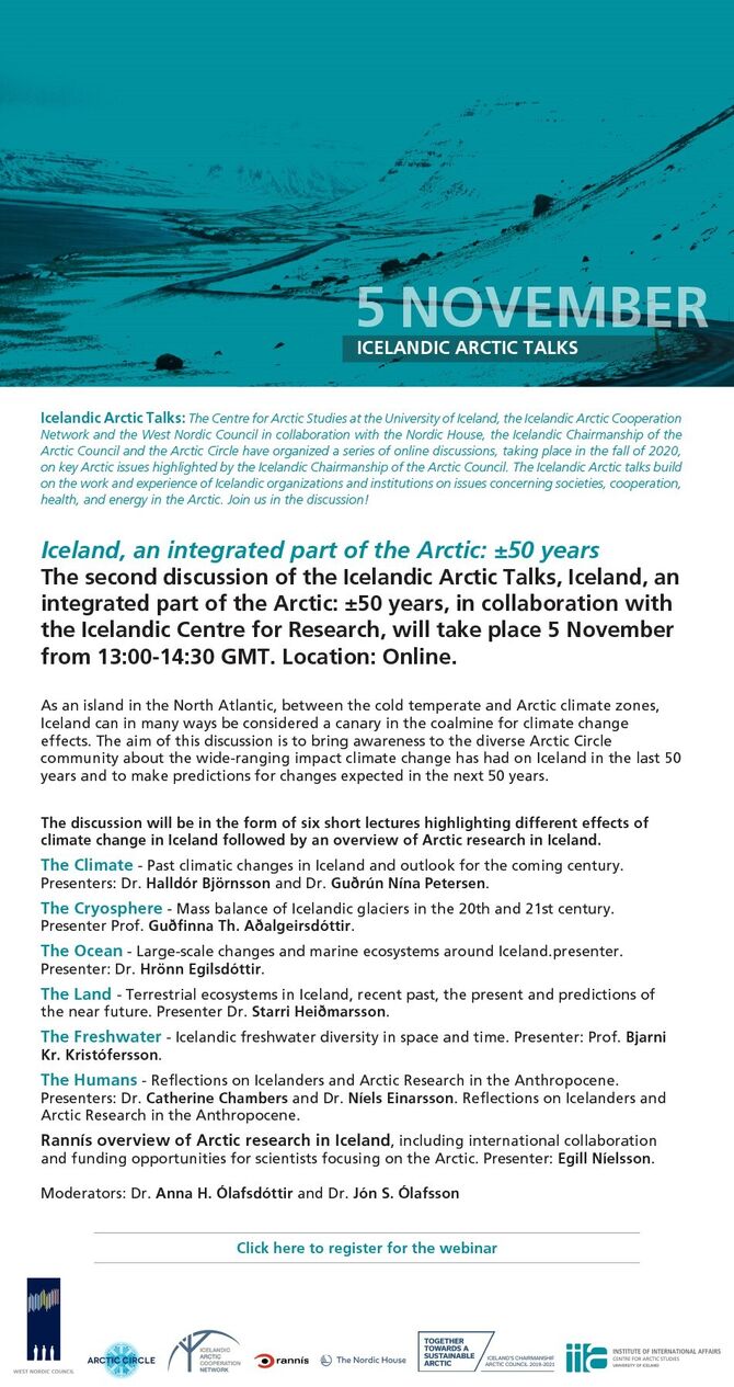 inar the wideranging impact climate change has had on Iceland in
